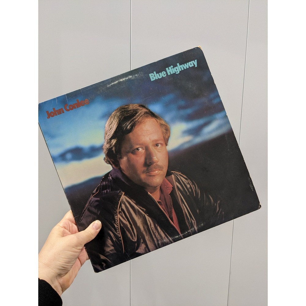 John Conlee Blue Highway Vintage Vinyl Record Album MCA-5521 Country 1984 LP